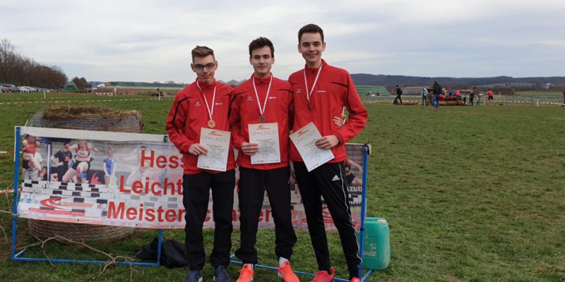 LG Eder-Athleten bei hessischen Crosslauf-Meisterschaften